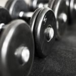 Dumbbells in a row