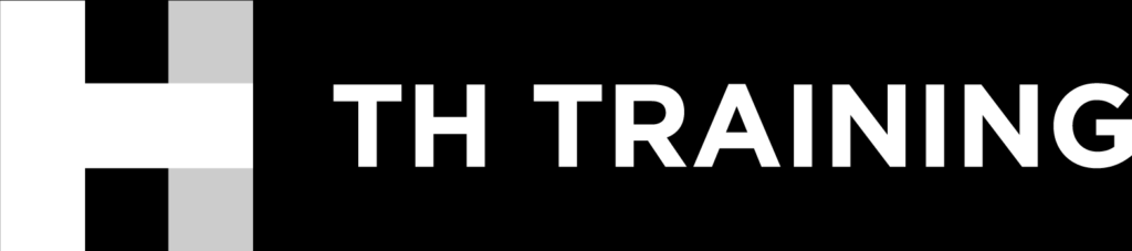 Th logo on black